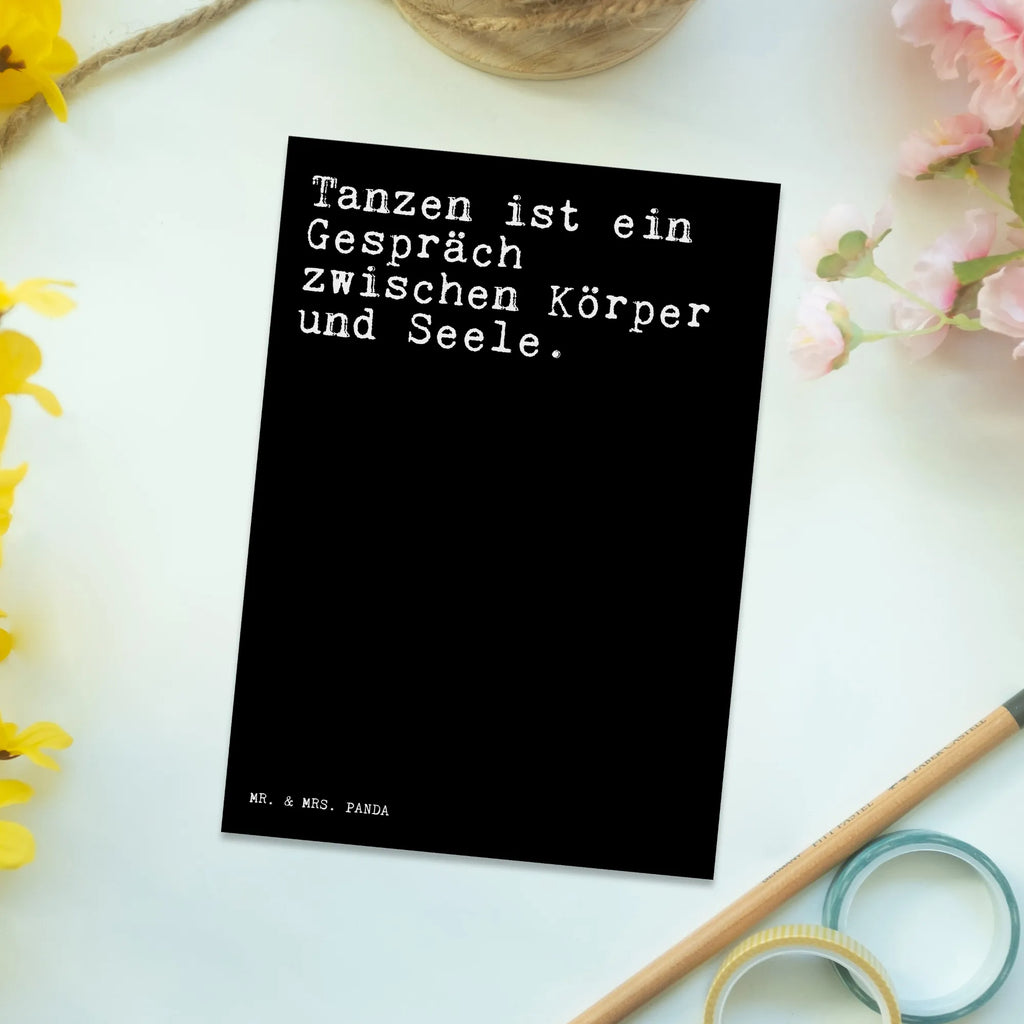 Postkarte Tanzen ist ein Gespräch... Postkarte, Karte, Geschenkkarte, Grußkarte, Einladung, Ansichtskarte, Geburtstagskarte, Einladungskarte, Dankeskarte, Ansichtskarten, Einladung Geburtstag, Einladungskarten Geburtstag, Spruch, Sprüche, lustige Sprüche, Weisheiten, Zitate, Spruch Geschenke, Spruch Sprüche Weisheiten Zitate Lustig Weisheit Worte