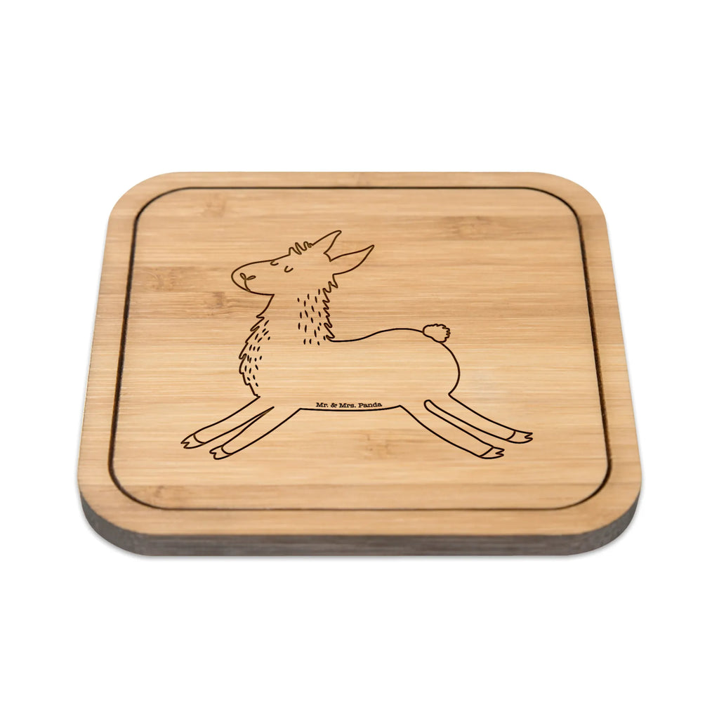 Untersetzer quadratisch Lama Springen Untersetzer, Bierdeckel, Glasuntersetzer, Untersetzer Gläser, Getränkeuntersetzer, Lama, Alpaka, Lamas, Lieblingstag, Happy day, fröhlich, Glück, Freundin, Liebeskummer, Neustart, guten Morgen, Start, Prüfung, Abitur