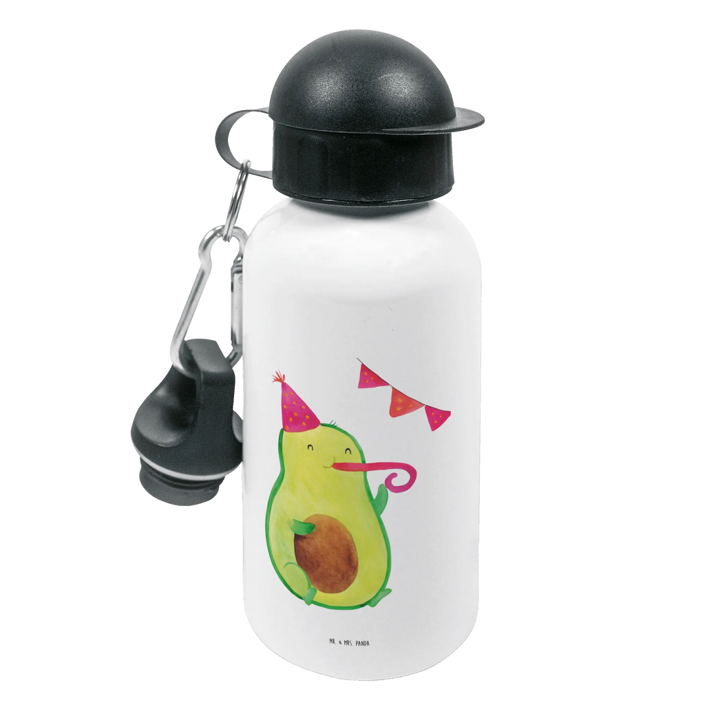 Kindertrinkflasche Avocado Party Time Kindertrinkflasche, Kinder Trinkflasche, Trinkflasche, Flasche, Kinderflasche, Kinder, Kids, Kindergarten Flasche, Grundschule, Jungs, Mädchen, Avocado, Veggie, Vegan, Gesund