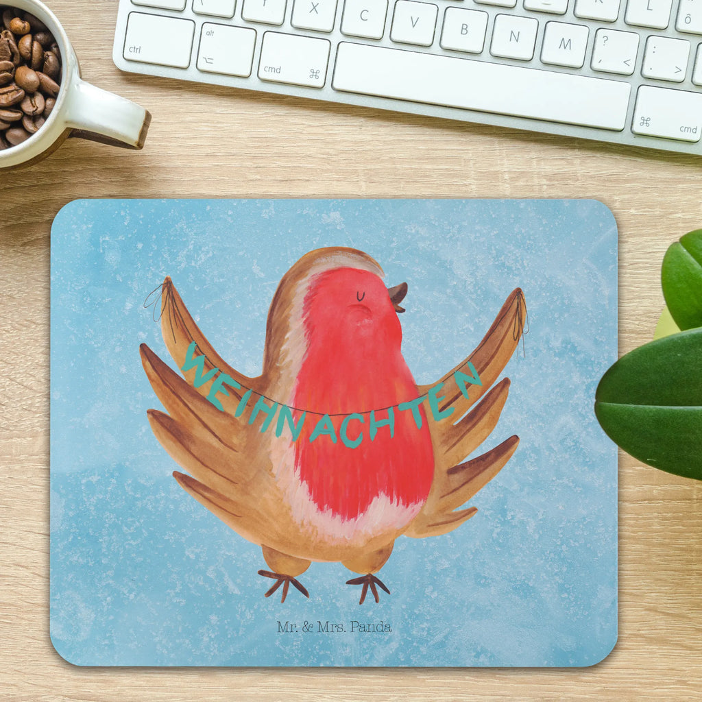 Mauspad Rotkehlchen Weihnachten Mousepad, Computer zubehör, Büroausstattung, PC Zubehör, Arbeitszimmer, Mauspad, Einzigartiges Mauspad, Designer Mauspad, Mausunterlage, Mauspad Büro, Winter, Weihnachten, Weihnachtsdeko, Nikolaus, Advent, Heiligabend, Wintermotiv, Frohe Weihnachten, Weihnachtsmotiv, Weihnachtsgruß, Vogel, xmas