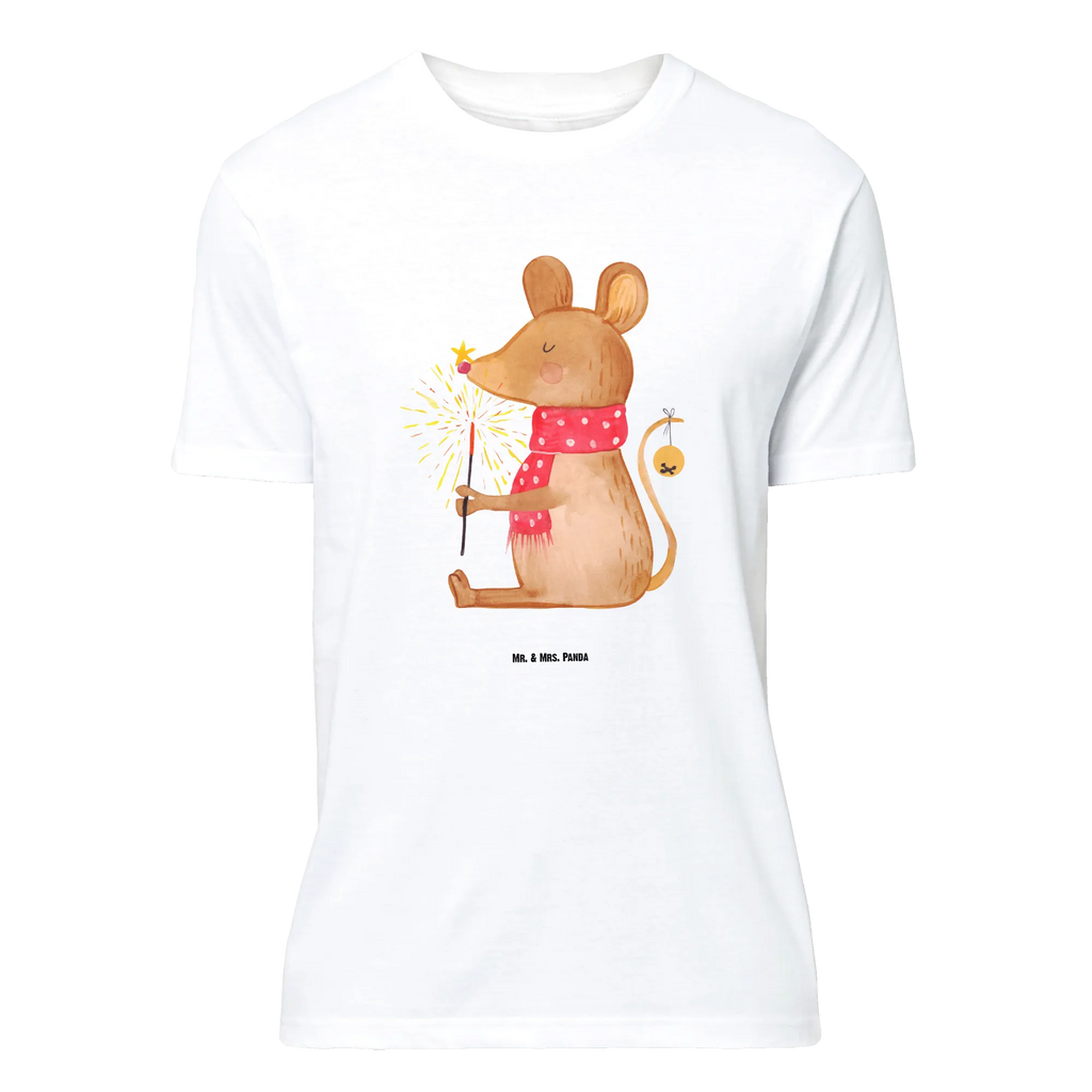 T-Shirt Standard Weihnachtsmaus T-Shirt, Shirt, Tshirt, Lustiges T-Shirt, T-Shirt mit Spruch, Party, Junggesellenabschied, Jubiläum, Geburstag, Herrn, Damen, Männer, Frauen, Schlafshirt, Nachthemd, Sprüche, Winter, Weihnachten, Weihnachtsdeko, Nikolaus, Advent, Heiligabend, Wintermotiv, Frohe Weihnachten, Weihnachtsgruß, Weihnachtsmotiv, Maus, Mäuschen, Weihnachtswunder