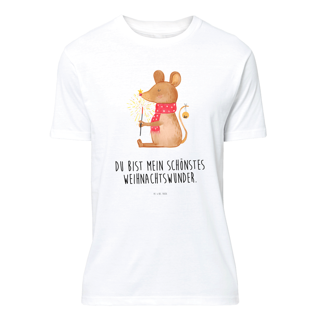 T-Shirt Standard Weihnachtsmaus T-Shirt, Shirt, Tshirt, Lustiges T-Shirt, T-Shirt mit Spruch, Party, Junggesellenabschied, Jubiläum, Geburstag, Herrn, Damen, Männer, Frauen, Schlafshirt, Nachthemd, Sprüche, Winter, Weihnachten, Weihnachtsdeko, Nikolaus, Advent, Heiligabend, Wintermotiv, Frohe Weihnachten, Weihnachtsgruß, Weihnachtsmotiv, Maus, Mäuschen, Weihnachtswunder