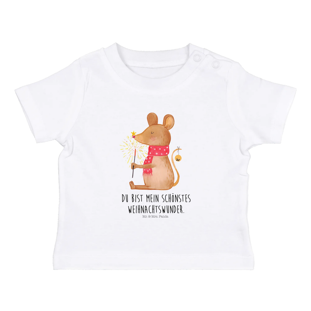 Organic Baby Shirt Maus Weihnachten Baby T-Shirt, Jungen Baby T-Shirt, Mädchen Baby T-Shirt, Shirt, Winter, Weihnachten, Weihnachtsdeko, Nikolaus, Advent, Heiligabend, Wintermotiv, Frohe Weihnachten, Weihnachtsgruß, Weihnachtsmotiv, Maus, Mäuschen, Weihnachtswunder