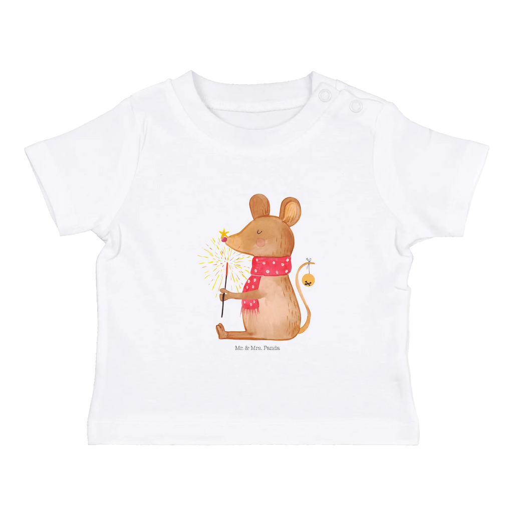 Organic Baby Shirt Maus Weihnachten Baby T-Shirt, Jungen Baby T-Shirt, Mädchen Baby T-Shirt, Shirt, Winter, Weihnachten, Weihnachtsdeko, Nikolaus, Advent, Heiligabend, Wintermotiv, Frohe Weihnachten, Weihnachtsgruß, Weihnachtsmotiv, Maus, Mäuschen, Weihnachtswunder