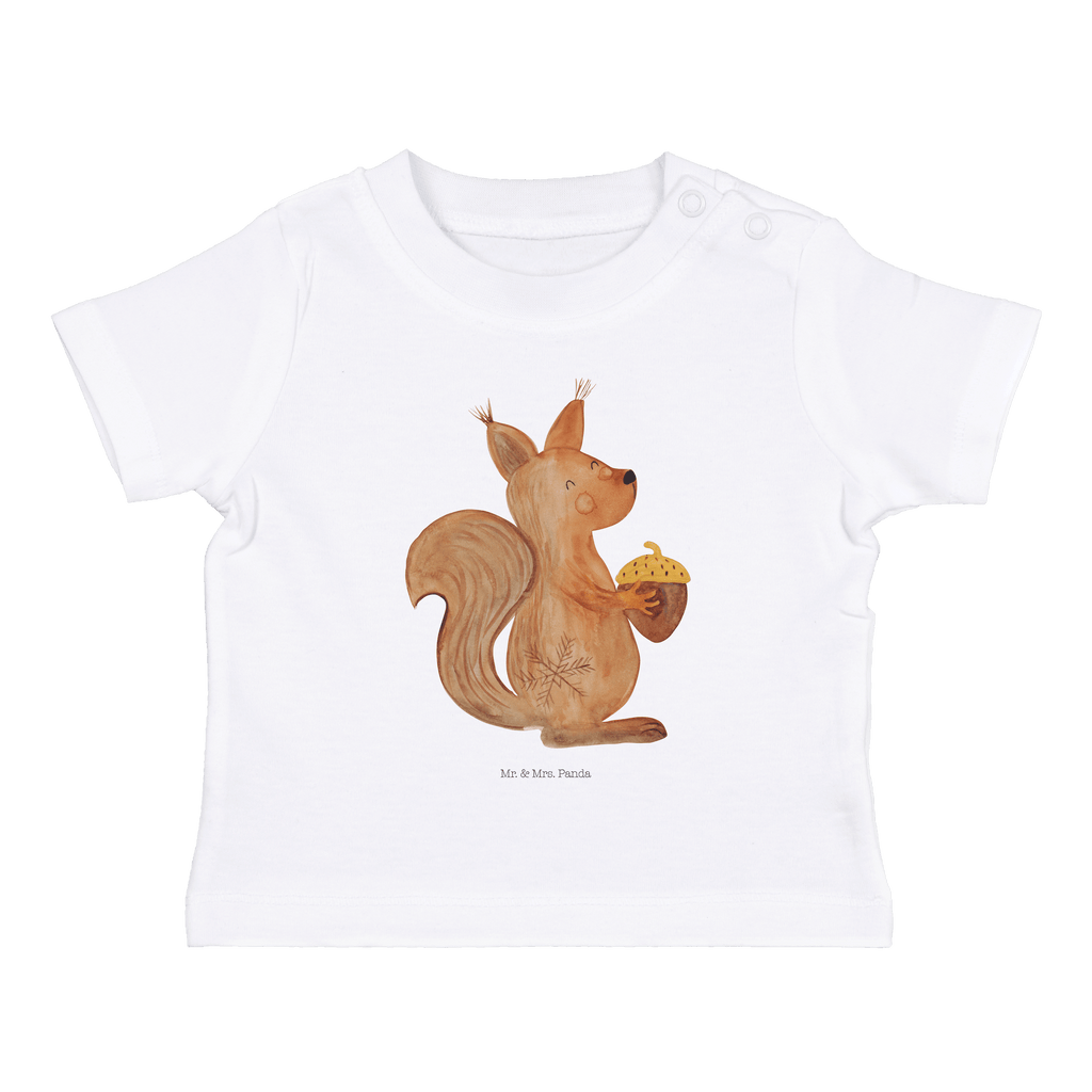 Organic Baby Shirt Eichhörnchen Weihnachtszeit Baby T-Shirt, Jungen Baby T-Shirt, Mädchen Baby T-Shirt, Shirt, Winter, Weihnachten, Weihnachtsdeko, Nikolaus, Advent, Heiligabend, Wintermotiv, Frohe Weihnachten, Frohes neues Jahr, Guten Rutsch, Weihnachtsmotiv, Weihnachtsgruß, Neujahr, Vogel