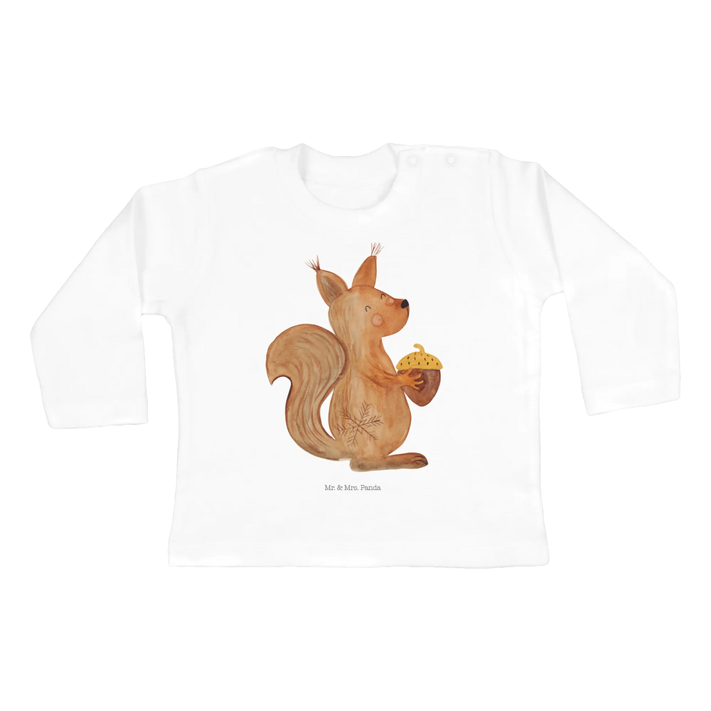 Baby Longsleeve Eichhörnchen Weihnachtszeit Mädchen, Jungen, Baby, Langarm, Bio, Kleidung, Winter, Weihnachten, Weihnachtsdeko, Nikolaus, Advent, Heiligabend, Wintermotiv, Frohe Weihnachten, Frohes neues Jahr, Guten Rutsch, Weihnachtsmotiv, Weihnachtsgruß, Neujahr, Vogel