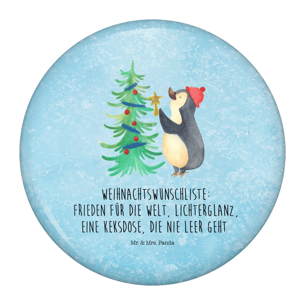 Button Pinguin Weihnachtsbaum 50mm Button, Button, Pin, Anstecknadel, Winter, Weihnachten, Weihnachtsdeko, Nikolaus, Advent, Heiligabend, Wintermotiv, Pinguin