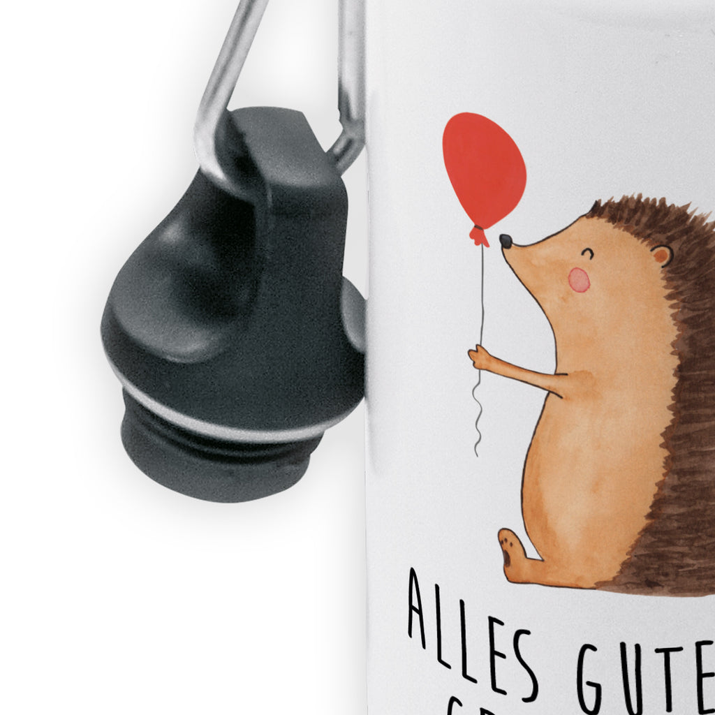 Kindertrinkflasche Igel Luftballon Kindertrinkflasche, Kinder Trinkflasche, Trinkflasche, Flasche, Kinderflasche, Kinder, Kids, Kindergarten Flasche, Grundschule, Jungs, Mädchen, Tiermotive, Gute Laune, lustige Sprüche, Tiere, Igel, Geburtstag, Herzlichen Glückwunsch, Glückwunsch, Geburtstagskind, Ballon, Happy Birthday