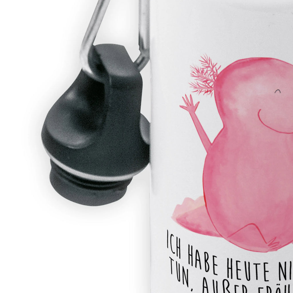 Kindertrinkflasche Axolotl Hurra Kindertrinkflasche, Kinder Trinkflasche, Trinkflasche, Flasche, Kinderflasche, Kinder, Kids, Kindergarten Flasche, Grundschule, Jungs, Mädchen, Axolotl, Molch, Axolot, Schwanzlurch, Lurch, Lurche, fröhlich, Spaß, Freude, Motivation, Zufriedenheit