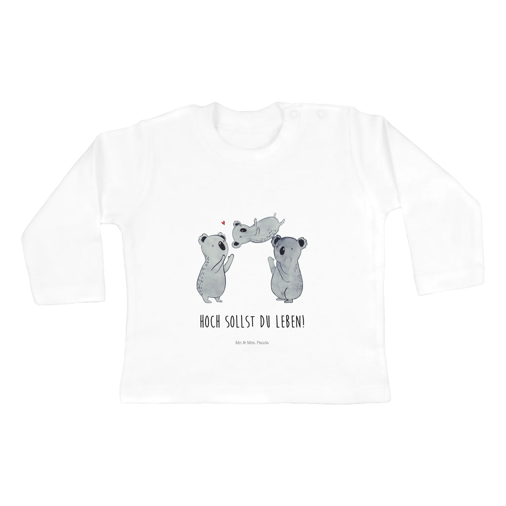 Baby Longsleeve Koala Feiern Sich Mädchen, Jungen, Baby, Langarm, Bio, Kleidung, Geburtstag, Geburtstagsgeschenk, Geschenk, Koala, Familie, Kind, Eltern, Herz, Liebe