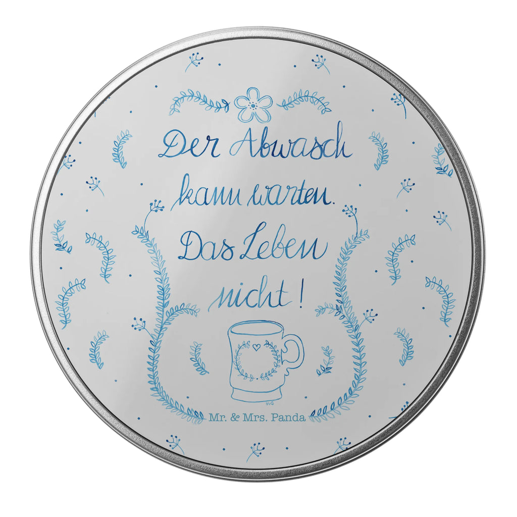 Blechdose rund Der Abwasch kann warten Metalldose, Keksdose, Dose, Vorratsdose, Geschenkbox, Lunchbox, Aufbewahrungsbox, Vorratsdosen, Metallkiste, Metallbox, Metallboxen, Aufbewahrungskiste, Geschenkkiste, Blechdosen mit Deckel, Metallkiste mit Deckel, Vorratsdosen mit Deckel, Metall Dose, Blumen Deko, Frühlings Deko, Sommer Deko, Dekoration, positive Botschaft, Naturliebhaber, Outdoor, Natur, Abenteuer, Lebensweisheit, Weisheit, Küche Deko, Küche Spruch, Abwasch, Küchendienst, Leben Spruch, Geschenk Reise