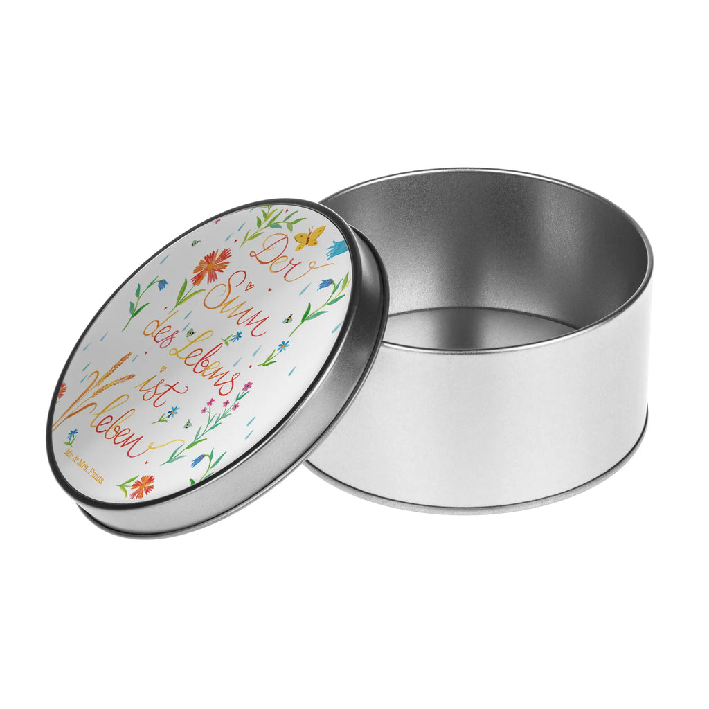 Blechdose rund Sinn des Lebens Metalldose, Keksdose, Dose, Vorratsdose, Geschenkbox, Lunchbox, Aufbewahrungsbox, Vorratsdosen, Metallkiste, Metallbox, Metallboxen, Aufbewahrungskiste, Geschenkkiste, Blechdosen mit Deckel, Metallkiste mit Deckel, Vorratsdosen mit Deckel, Metall Dose, Blumen Deko, Frühlings Deko, Sommer Deko, Dekoration, positive Botschaft, Naturliebhaber, Outdoor, Natur, Abenteuer, Sinn des Lebens, Leben, Sinn, Lebensinhalt, Motivation, Zitat, Spruch, Caspar