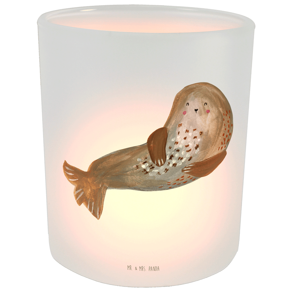 Windlicht Robbe Lachen Windlicht Glas, Teelichtglas, Teelichthalter, Teelichter, Kerzenglas, Windlicht Kerze, Kerzenlicht, Glas Windlicht, Windlicht Zur Hochzeit, Windlicht Deko, Windlicht Hochzeit, Teelichtgläser, Windlicht Dekorieren, Tiermotive, Gute Laune, lustige Sprüche, Tiere, Robbe, Robben, Seehund, Strand, Meerestier, Ostsee, Nordsee