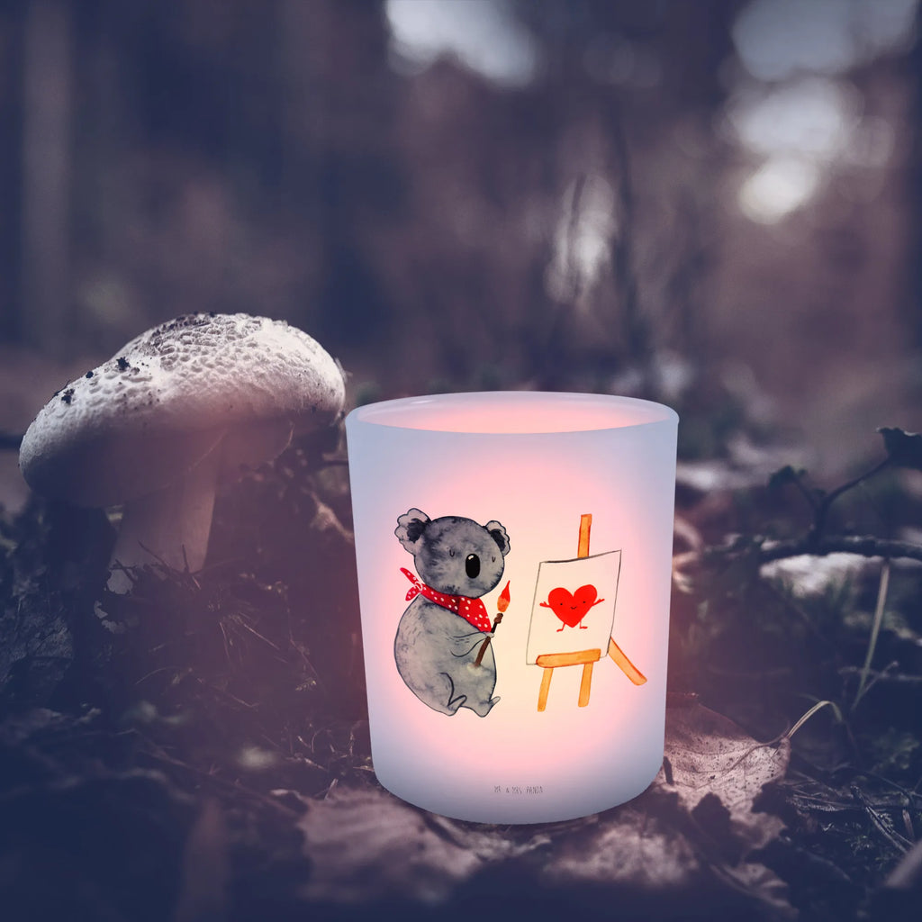 Windlicht Koala Künstler Windlicht Glas, Teelichtglas, Teelichthalter, Teelichter, Kerzenglas, Windlicht Kerze, Kerzenlicht, Glas Windlicht, Windlicht Zur Hochzeit, Windlicht Deko, Windlicht Hochzeit, Teelichtgläser, Windlicht Dekorieren, Koala, Koalabär, Liebe, Liebensbeweis, Liebesgeschenk, Gefühle, Künstler, zeichnen