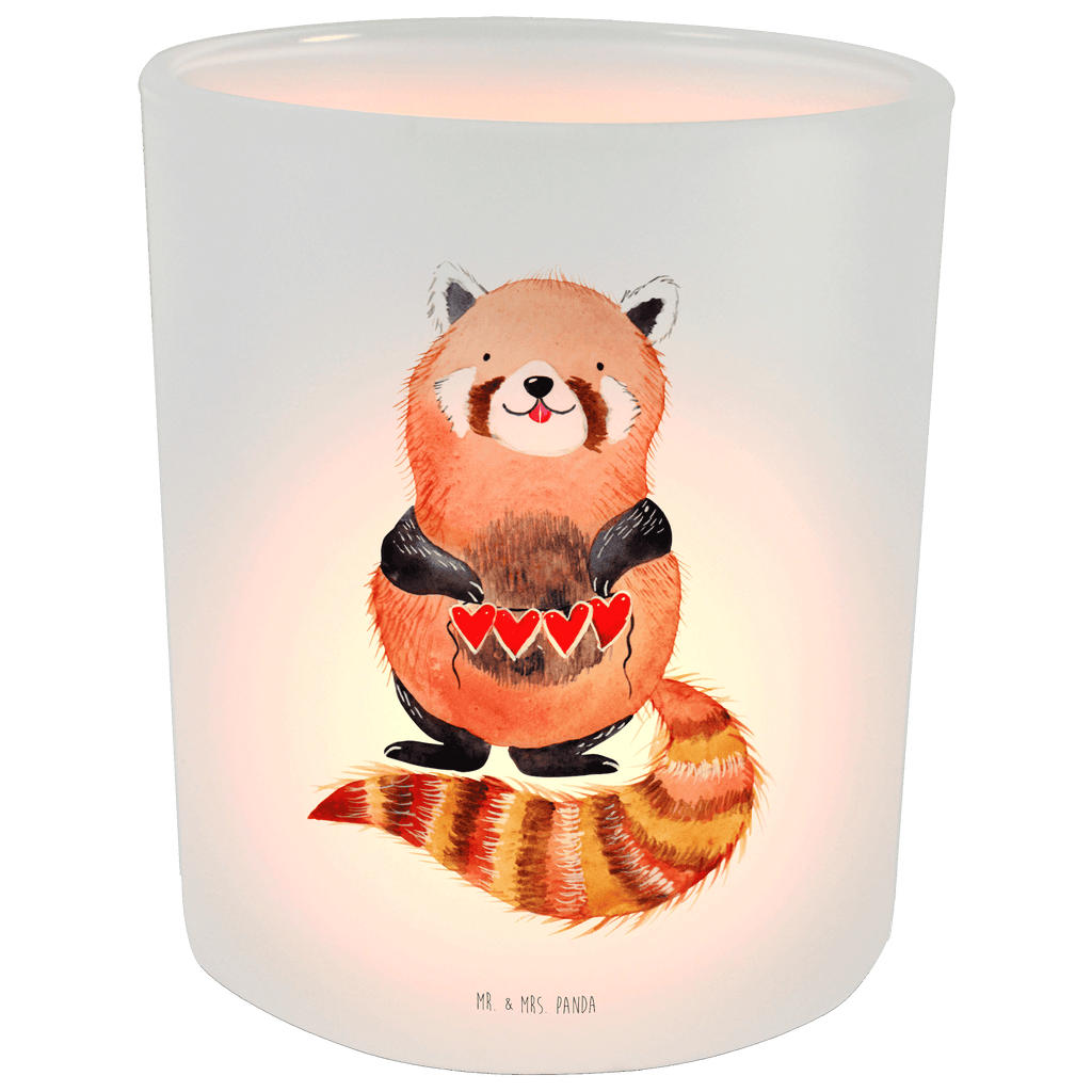 Windlicht Roter Panda Windlicht Glas, Teelichtglas, Teelichthalter, Teelichter, Kerzenglas, Windlicht Kerze, Kerzenlicht, Glas Windlicht, Windlicht Zur Hochzeit, Windlicht Deko, Windlicht Hochzeit, Teelichtgläser, Windlicht Dekorieren, Tiermotive, Gute Laune, lustige Sprüche, Tiere, Panda, Liebe, Rot, Herz, Liebling, Lieblingsmensch