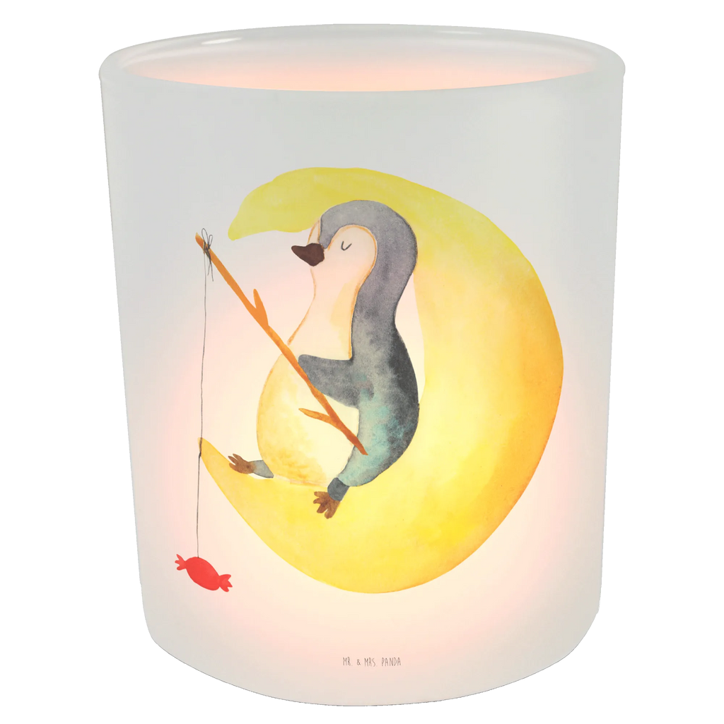 Windlicht Pinguin Mond Windlicht Glas, Teelichtglas, Teelichthalter, Teelichter, Kerzenglas, Windlicht Kerze, Kerzenlicht, Glas Windlicht, Windlicht Zur Hochzeit, Windlicht Deko, Windlicht Hochzeit, Teelichtgläser, Windlicht Dekorieren, Pinguin, Pinguine, Spruch, schlafen, Nachtruhe, Einschlafen, Schlafzimmer, Schlafstörungen, Gästezimmer