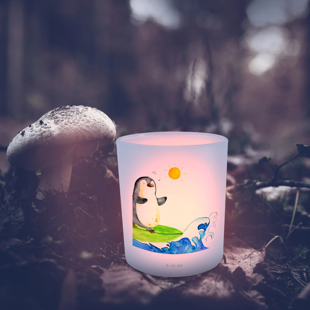 Windlicht Pinguin Surfer Windlicht Glas, Teelichtglas, Teelichthalter, Teelichter, Kerzenglas, Windlicht Kerze, Kerzenlicht, Glas Windlicht, Windlicht Zur Hochzeit, Windlicht Deko, Windlicht Hochzeit, Teelichtgläser, Windlicht Dekorieren, Pinguin, Pinguine, surfen, Surfer, Hawaii, Urlaub, Wellen, Wellen reiten, Portugal