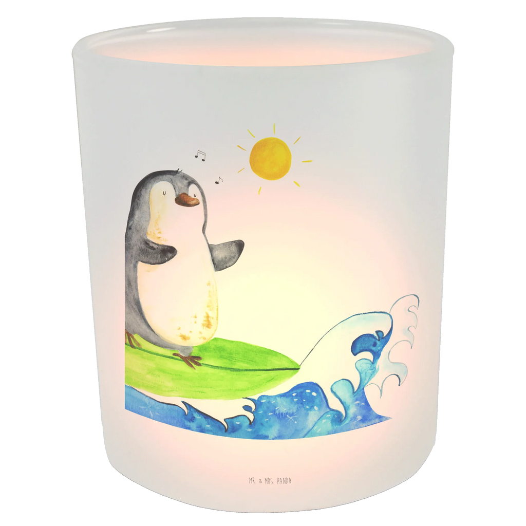 Windlicht Pinguin Surfer Windlicht Glas, Teelichtglas, Teelichthalter, Teelichter, Kerzenglas, Windlicht Kerze, Kerzenlicht, Glas Windlicht, Windlicht Zur Hochzeit, Windlicht Deko, Windlicht Hochzeit, Teelichtgläser, Windlicht Dekorieren, Pinguin, Pinguine, surfen, Surfer, Hawaii, Urlaub, Wellen, Wellen reiten, Portugal