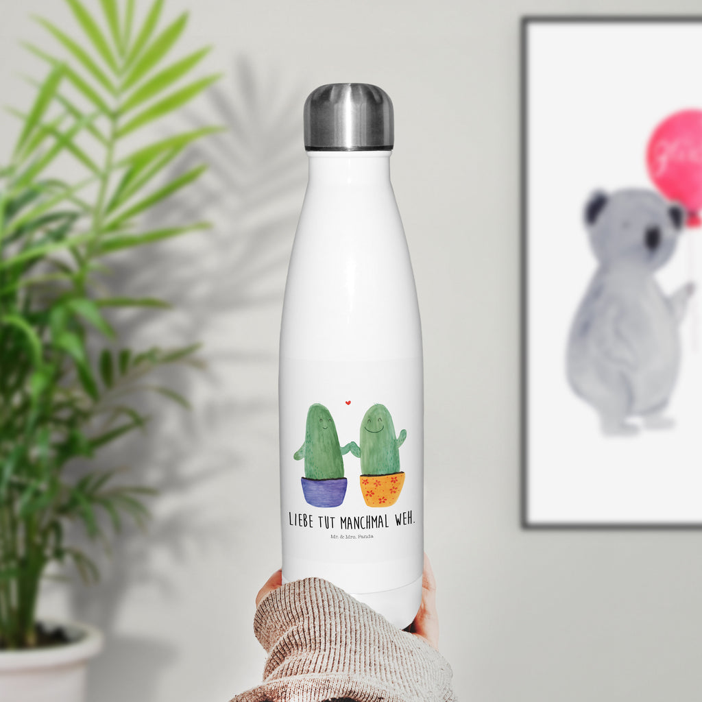 Thermosflasche Kaktus Liebe Isolierflasche, Thermoflasche, Trinkflasche, Thermos, Edelstahl, Kaktus, Kakteen, Liebe, Liebesbeweis, Liebesbotschaft, Liebesnachricht, Love, Kaktusliebe, Paar, Pärchen, Trennung, Streit, Versöhnung, Freundschaft, Verlobung, Hochzeit