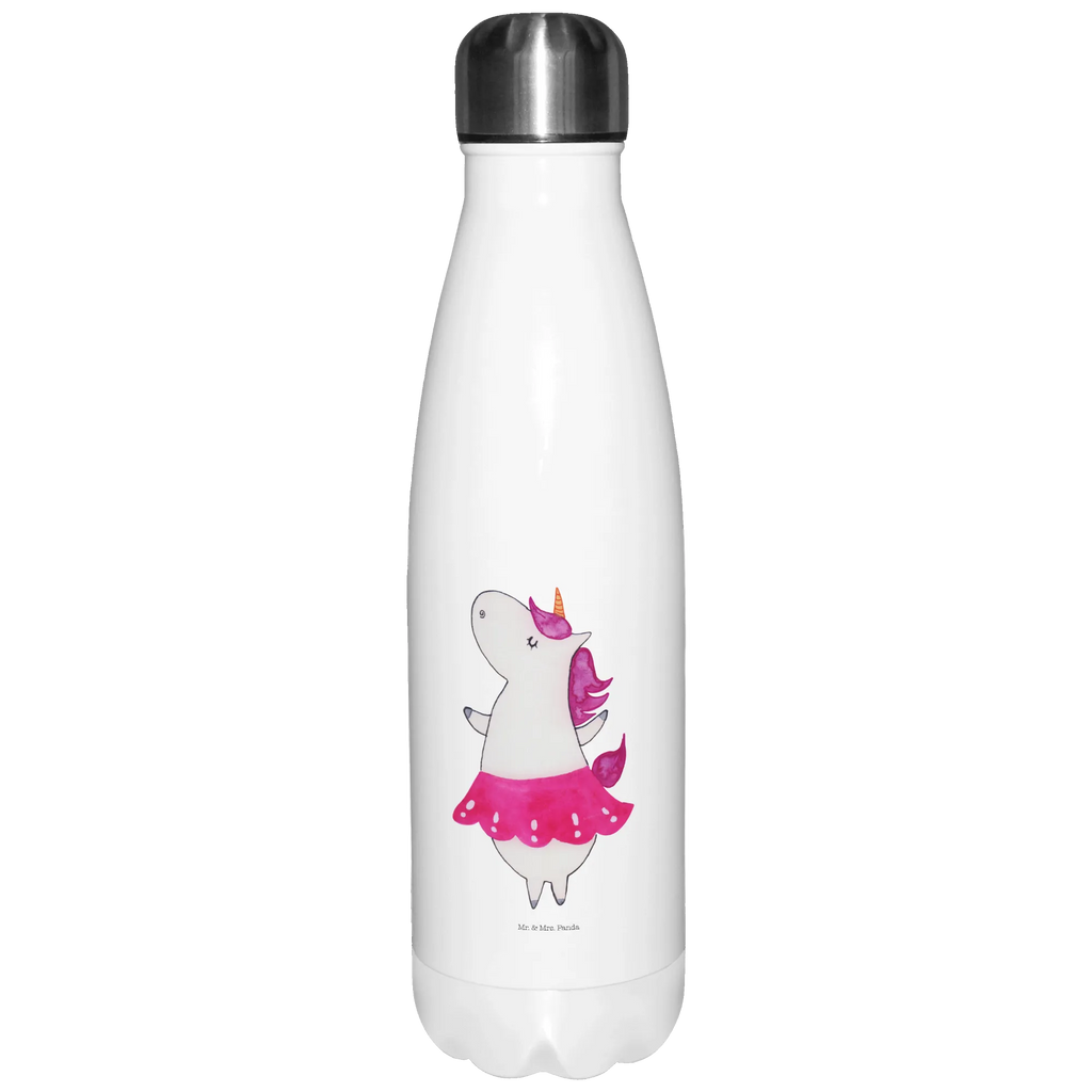 Thermosflasche Einhorn Ballerina Isolierflasche, Thermoflasche, Trinkflasche, Thermos, Edelstahl, Einhorn, Einhörner, Einhorn Deko, Pegasus, Unicorn, Tanzen, Ballerina, Party, Wohnung, Spaß, Feiern, Geburtstag, Tänzerin, Lebenslust, Lebensfreude