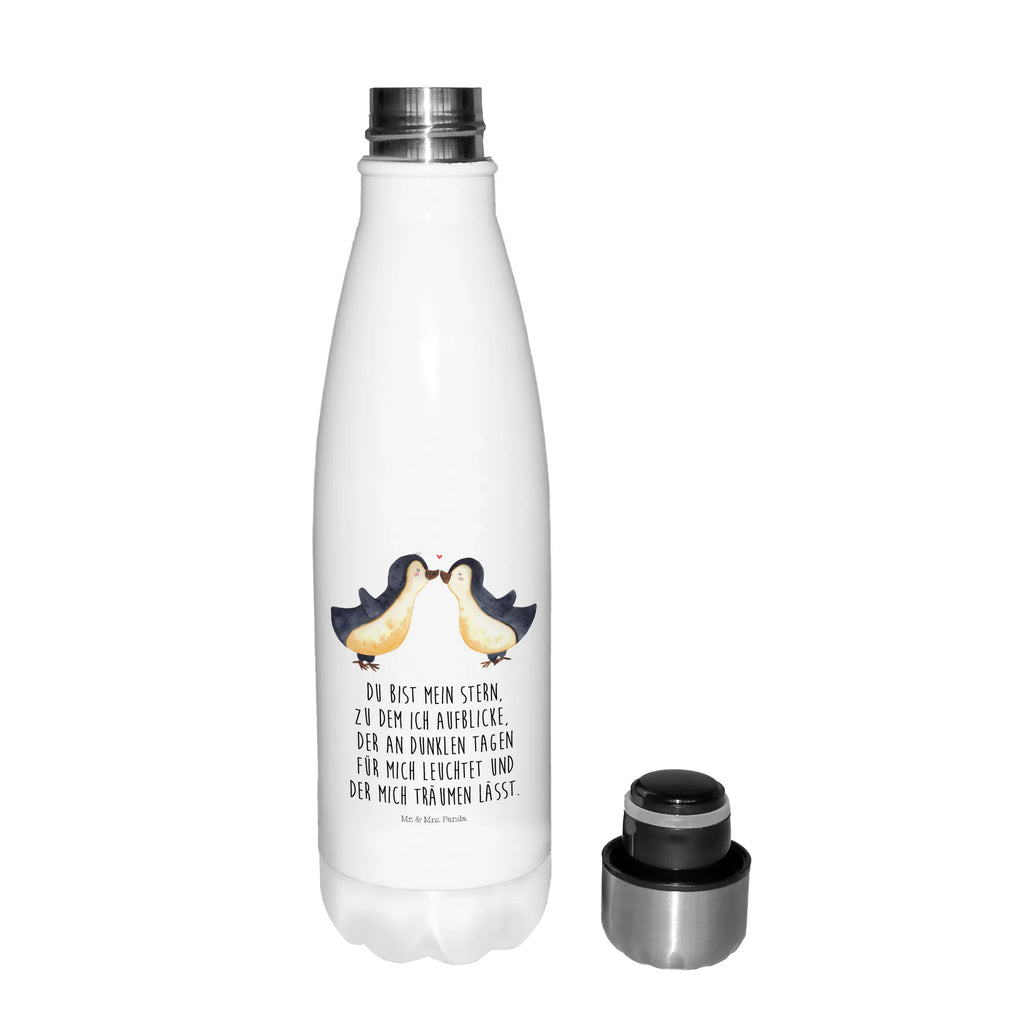 Thermosflasche Pinguin Liebe Isolierflasche, Thermoflasche, Trinkflasche, Thermos, Edelstahl, Liebe, Partner, Freund, Freundin, Ehemann, Ehefrau, Heiraten, Verlobung, Heiratsantrag, Liebesgeschenk, Jahrestag, Hocheitstag, Pinguin, Pinguine, Pinguin Paar, Pinguinpaar, Pinguin Liebe, Paar, Pärchen. Liebespaar, Liebesbeweis, Liebesspruch, Hochzeitstag, Geschenk Freund, Geschenk Freundin, Verlobte, Verlobter, Love, Geschenk Hochzeitstag, Geschenkidee, Hochzeit, Gastgeschenk