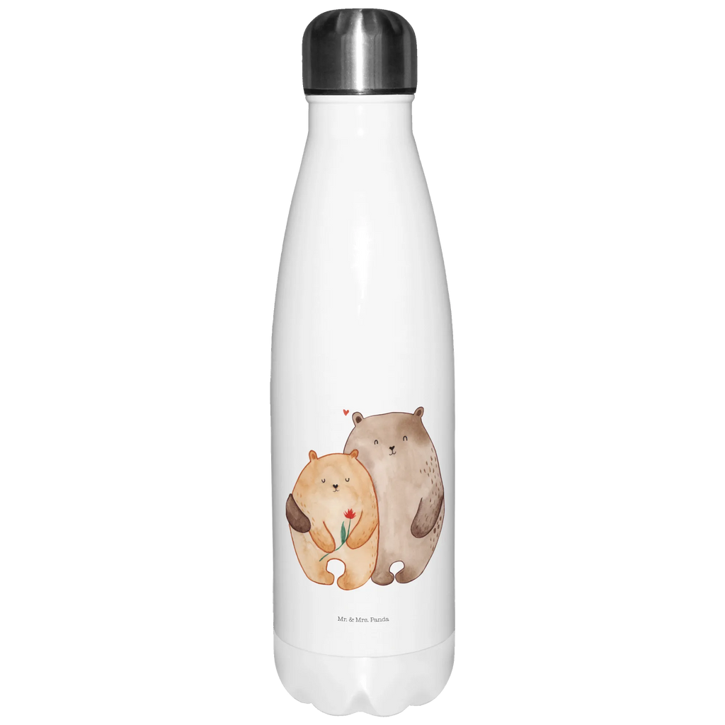 Thermosflasche Bären Liebe Isolierflasche, Thermoflasche, Trinkflasche, Thermos, Edelstahl, Liebe, Partner, Freund, Freundin, Ehemann, Ehefrau, Heiraten, Verlobung, Heiratsantrag, Liebesgeschenk, Jahrestag, Hocheitstag, Verliebt, Verlobt, Verheiratet, Geschenk Freundin, Geschenk Freund, Liebesbeweis, Hochzeitstag, Geschenk Hochzeit, Bären, Bärchen, Bär