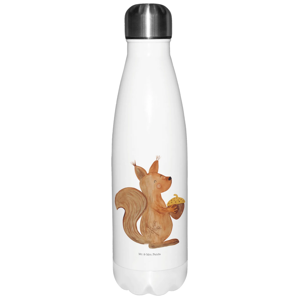 Thermosflasche Eichhörnchen Weihnachtszeit Isolierflasche, Thermoflasche, Trinkflasche, Thermos, Edelstahl, Winter, Weihnachten, Weihnachtsdeko, Nikolaus, Advent, Heiligabend, Wintermotiv, Frohe Weihnachten, Frohes neues Jahr, Guten Rutsch, Weihnachtsmotiv, Weihnachtsgruß, Neujahr, Vogel