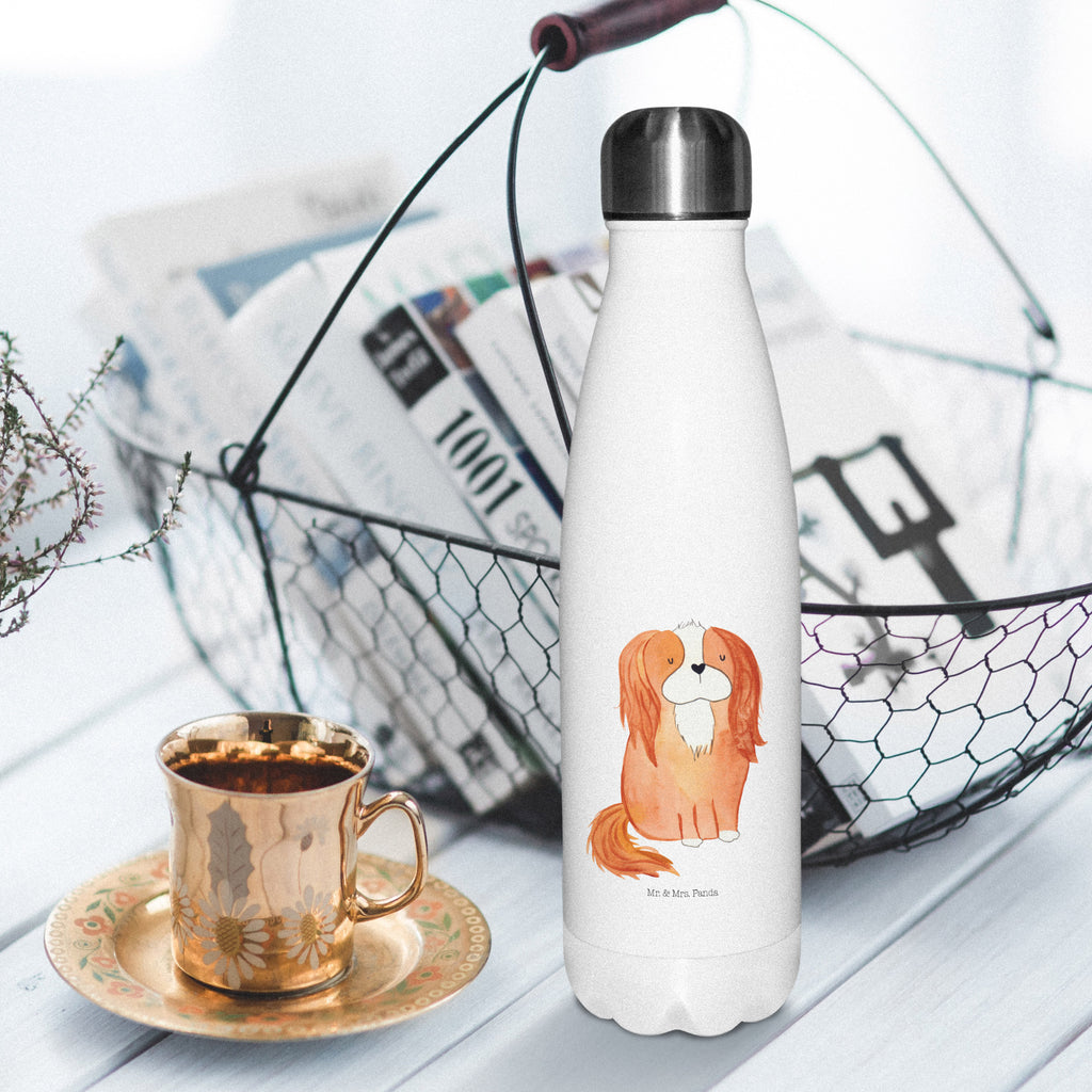 Thermosflasche Cavalier King Charles Spaniel Isolierflasche, Thermoflasche, Trinkflasche, Thermos, Edelstahl, Hund, Hundemotiv, Haustier, Hunderasse, Tierliebhaber, Hundebesitzer, Sprüche, Cavalier King Charles Spaniel, Cockerspaniel, Spaniel, Spruch, schönster Hund