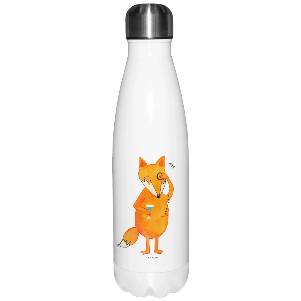 Thermosflasche Fuchs Lord Isolierflasche, Thermoflasche, Trinkflasche, Thermos, Edelstahl, Fuchs, Füchse, tröstende Worte, Spruch lustig, Liebeskummer Geschenk, Motivation Spruch, Problemlösung