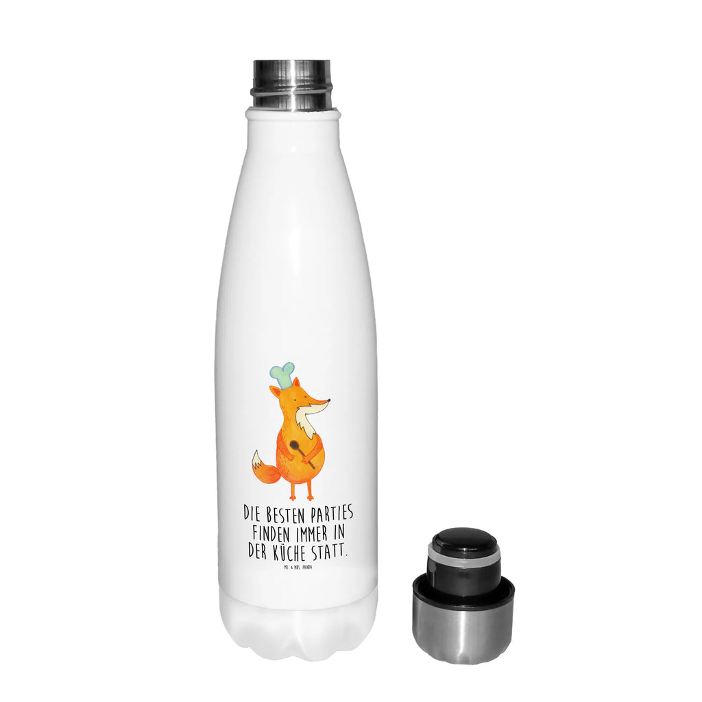 Thermosflasche Fuchs Koch Isolierflasche, Thermoflasche, Trinkflasche, Thermos, Edelstahl, Fuchs, Füchse, Koch Geschenk, Küche Spruch, Küche Deko, Köche, Bäcker, Party Spruch, Spruch lustig, witzig