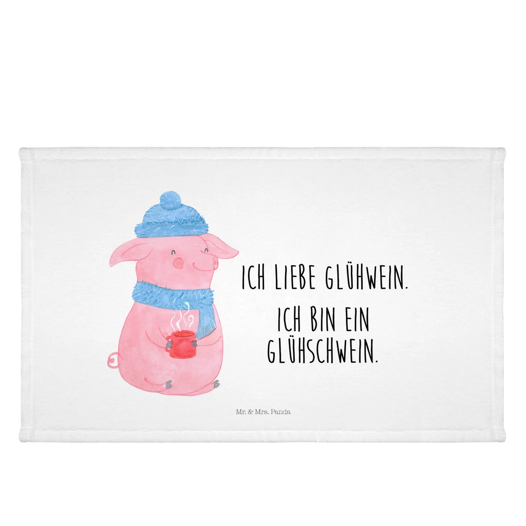 Handtuch Glühschwein Gästetuch, Reisehandtuch, Sport Handtuch, Frottier, Kinder Handtuch, Winter, Weihnachten, Weihnachtsdeko, Nikolaus, Advent, Heiligabend, Wintermotiv, Glühschwein, Glühwein, Weihnachtsmarkt, Punsch