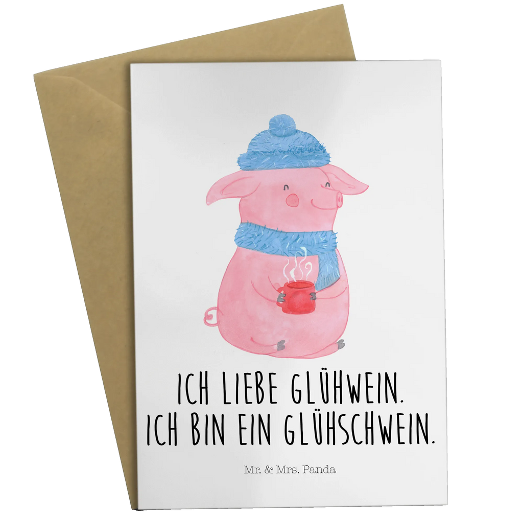 Grußkarte Glühschwein Grußkarte, Klappkarte, Einladungskarte, Glückwunschkarte, Hochzeitskarte, Geburtstagskarte, Karte, Ansichtskarten, Winter, Weihnachten, Weihnachtsdeko, Nikolaus, Advent, Heiligabend, Wintermotiv, Glühschwein, Glühwein, Weihnachtsmarkt, Punsch