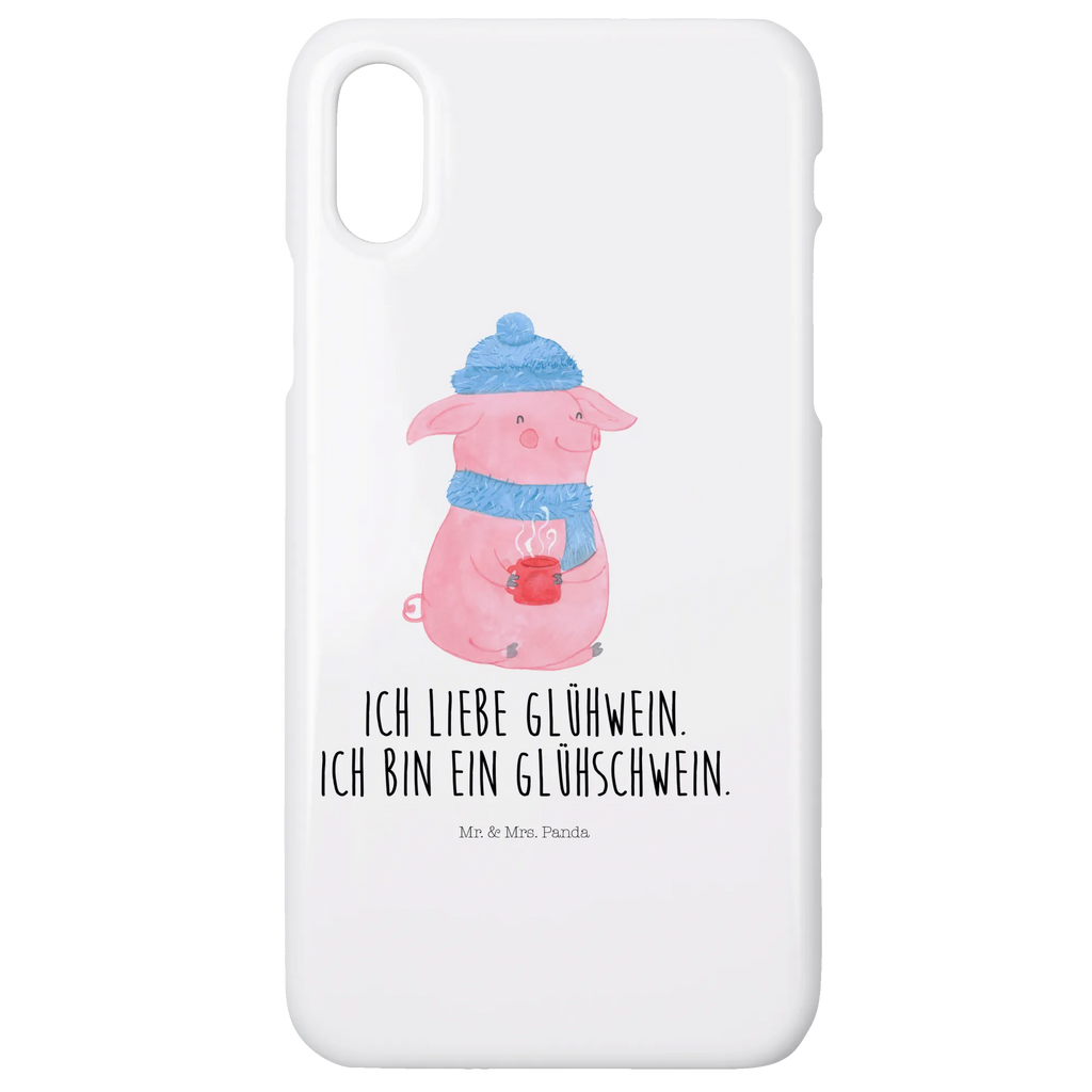 Handyhülle Schwein Glühwein Handyhülle, Handycover, Cover, Handy, Hülle, Iphone 10, Iphone X, Winter, Weihnachten, Weihnachtsdeko, Nikolaus, Advent, Heiligabend, Wintermotiv, Glühschwein, Glühwein, Weihnachtsmarkt, Punsch