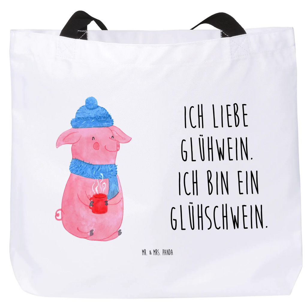 Shopper Glühschwein Beutel, Einkaufstasche, Tasche, Strandtasche, Einkaufsbeutel, Shopper, Schultasche, Freizeittasche, Tragebeutel, Schulbeutel, Alltagstasche, Winter, Weihnachten, Weihnachtsdeko, Nikolaus, Advent, Heiligabend, Wintermotiv, Glühschwein, Glühwein, Weihnachtsmarkt, Punsch