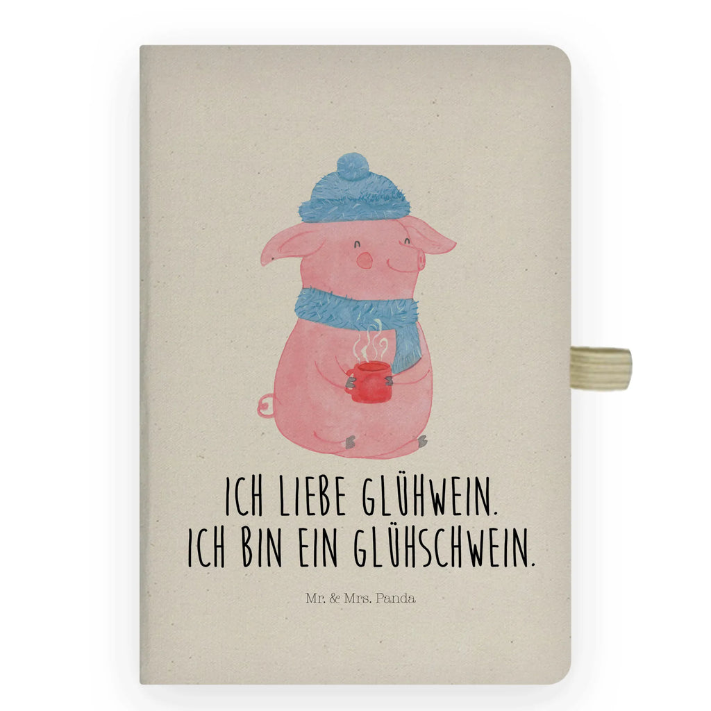 Baumwoll Notizbuch Glühschwein Notizen, Eintragebuch, Tagebuch, Notizblock, Adressbuch, Journal, Kladde, Skizzenbuch, Notizheft, Schreibbuch, Schreibheft, Winter, Weihnachten, Weihnachtsdeko, Nikolaus, Advent, Heiligabend, Wintermotiv, Glühschwein, Glühwein, Weihnachtsmarkt, Punsch