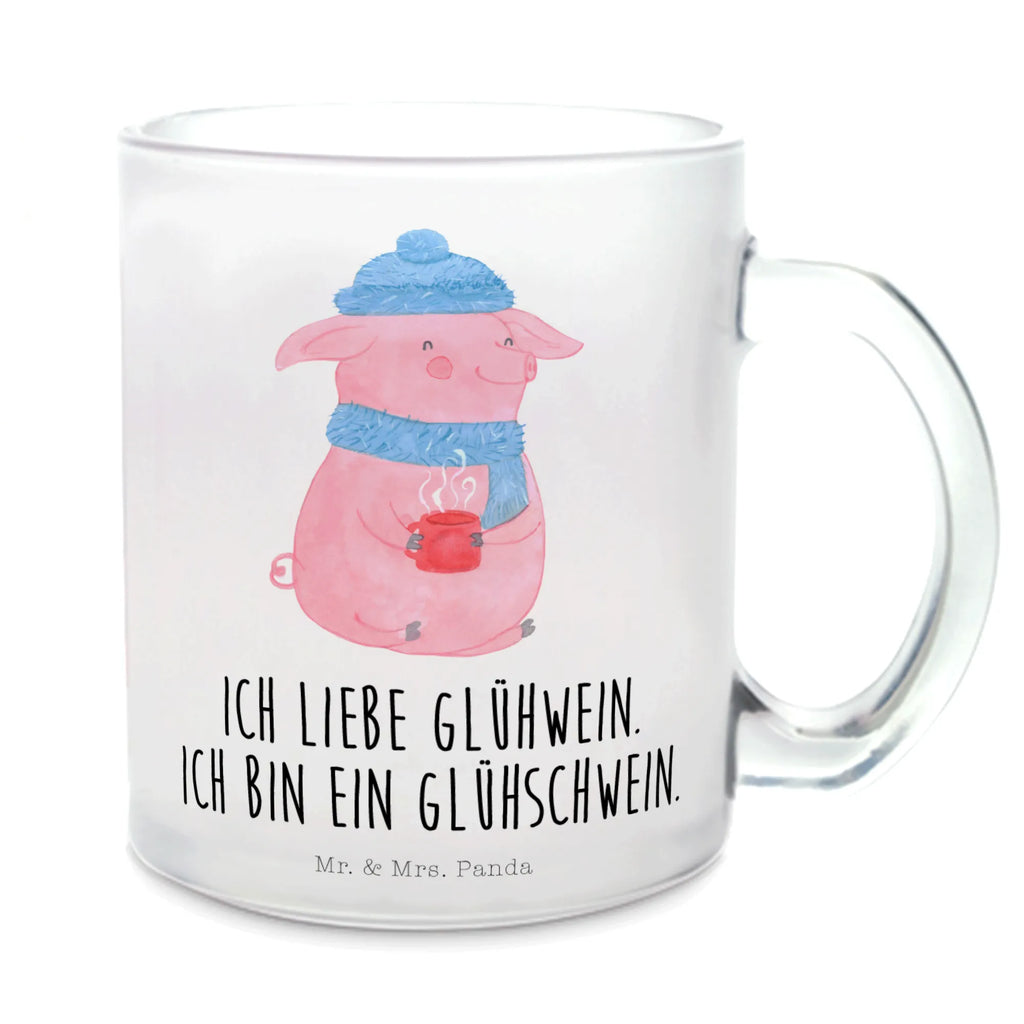 Teetasse Glühschwein Teetasse, Teeglas, Teebecher, Tasse mit Henkel, Tasse, Glas Teetasse, Teetasse aus Glas, Winter, Weihnachten, Weihnachtsdeko, Nikolaus, Advent, Heiligabend, Wintermotiv, Glühschwein, Glühwein, Weihnachtsmarkt, Punsch