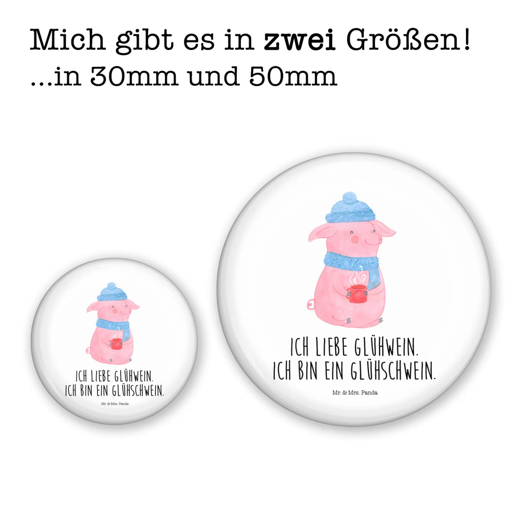 Button Glühschwein 50mm Button, Button, Pin, Anstecknadel, Winter, Weihnachten, Weihnachtsdeko, Nikolaus, Advent, Heiligabend, Wintermotiv, Glühschwein, Glühwein, Weihnachtsmarkt, Punsch