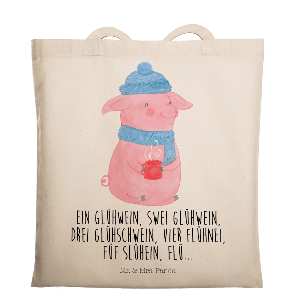 Tragetasche Lallelndes Glühschwein Beuteltasche, Beutel, Einkaufstasche, Jutebeutel, Stoffbeutel, Tasche, Shopper, Umhängetasche, Strandtasche, Schultertasche, Stofftasche, Tragetasche, Badetasche, Jutetasche, Einkaufstüte, Laptoptasche, Winter, Weihnachten, Weihnachtsdeko, Nikolaus, Advent, Heiligabend, Wintermotiv, Glühwein, Betrunken, Weihnachtsmarkt, Spruch