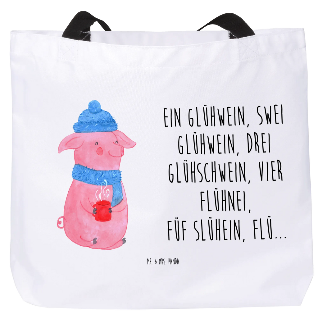 Shopper Lallelndes Glühschwein Beutel, Einkaufstasche, Tasche, Strandtasche, Einkaufsbeutel, Shopper, Schultasche, Freizeittasche, Tragebeutel, Schulbeutel, Alltagstasche, Winter, Weihnachten, Weihnachtsdeko, Nikolaus, Advent, Heiligabend, Wintermotiv, Glühwein, Betrunken, Weihnachtsmarkt, Spruch