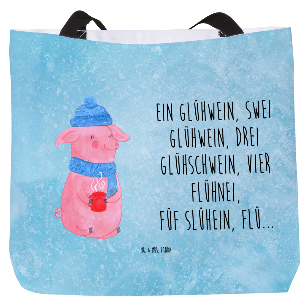 Shopper Lallelndes Glühschwein Beutel, Einkaufstasche, Tasche, Strandtasche, Einkaufsbeutel, Shopper, Schultasche, Freizeittasche, Tragebeutel, Schulbeutel, Alltagstasche, Winter, Weihnachten, Weihnachtsdeko, Nikolaus, Advent, Heiligabend, Wintermotiv, Glühwein, Betrunken, Weihnachtsmarkt, Spruch