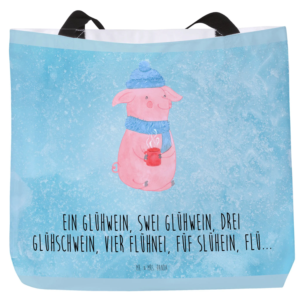 Shopper Lallelndes Glühschwein Beutel, Einkaufstasche, Tasche, Strandtasche, Einkaufsbeutel, Shopper, Schultasche, Freizeittasche, Tragebeutel, Schulbeutel, Alltagstasche, Winter, Weihnachten, Weihnachtsdeko, Nikolaus, Advent, Heiligabend, Wintermotiv, Glühwein, Betrunken, Weihnachtsmarkt, Spruch