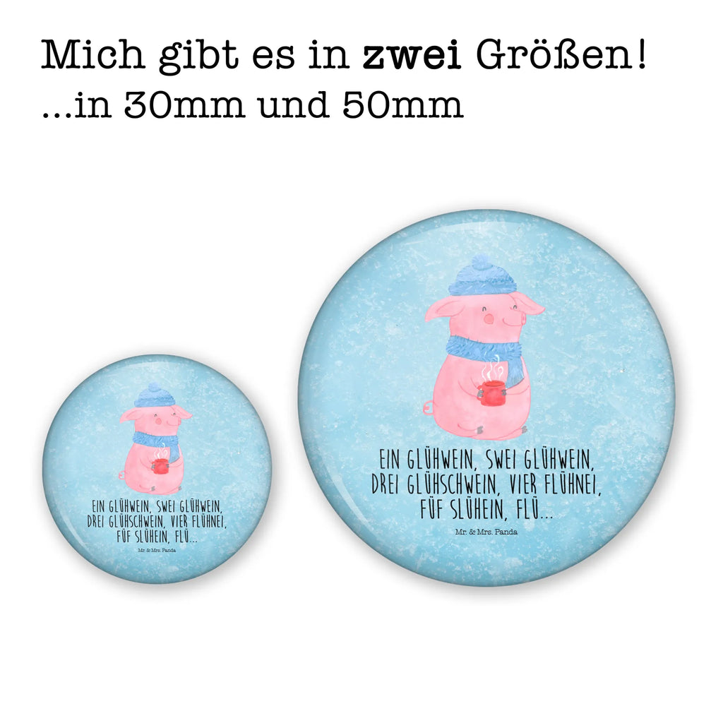 Button Lallelndes Glühschwein 50mm Button, Button, Pin, Anstecknadel, Winter, Weihnachten, Weihnachtsdeko, Nikolaus, Advent, Heiligabend, Wintermotiv, Glühwein, Betrunken, Weihnachtsmarkt, Spruch