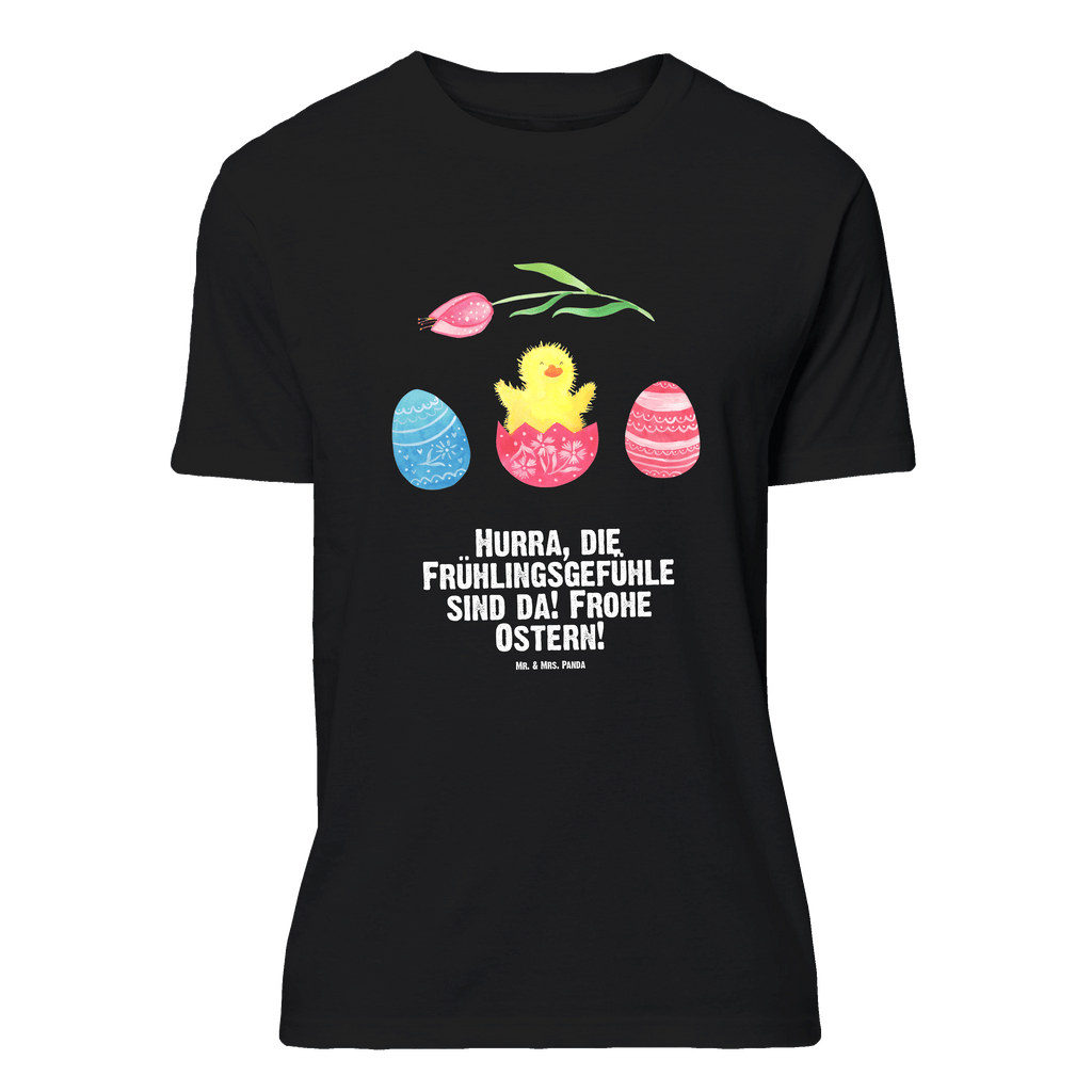 T-Shirt Standard Küken geschlüpft T-Shirt, Shirt, Tshirt, Lustiges T-Shirt, T-Shirt mit Spruch, Party, Junggesellenabschied, Jubiläum, Geburstag, Herrn, Damen, Männer, Frauen, Schlafshirt, Nachthemd, Sprüche, Ostern, Osterhase, Ostergeschenke, Osternest, Osterdeko, Geschenke zu Ostern, Ostern Geschenk, Ostergeschenke Kinder, Ostern Kinder, Küken, Osterei, Ostereier, Ei, Frühlingsgefühle, Freude, Grüße, liebe Grüße, Frohe Ostern, Ostergrüße