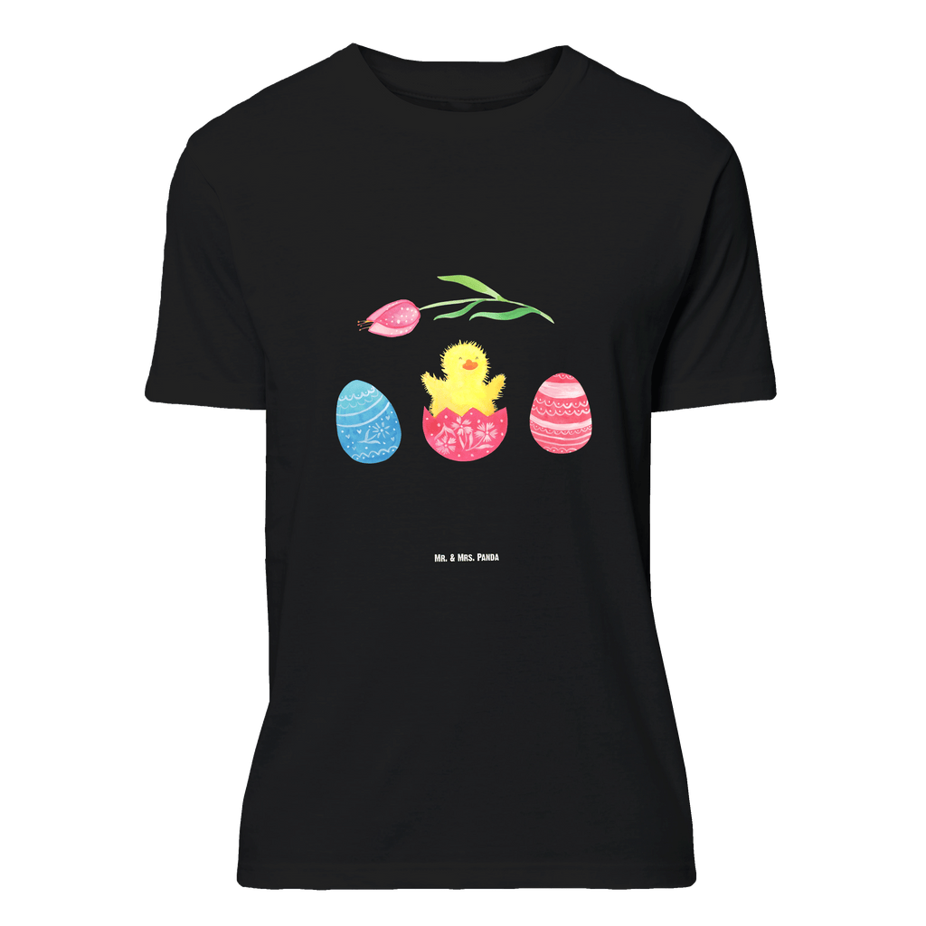 T-Shirt Standard Küken geschlüpft T-Shirt, Shirt, Tshirt, Lustiges T-Shirt, T-Shirt mit Spruch, Party, Junggesellenabschied, Jubiläum, Geburstag, Herrn, Damen, Männer, Frauen, Schlafshirt, Nachthemd, Sprüche, Ostern, Osterhase, Ostergeschenke, Osternest, Osterdeko, Geschenke zu Ostern, Ostern Geschenk, Ostergeschenke Kinder, Ostern Kinder, Küken, Osterei, Ostereier, Ei, Frühlingsgefühle, Freude, Grüße, liebe Grüße, Frohe Ostern, Ostergrüße