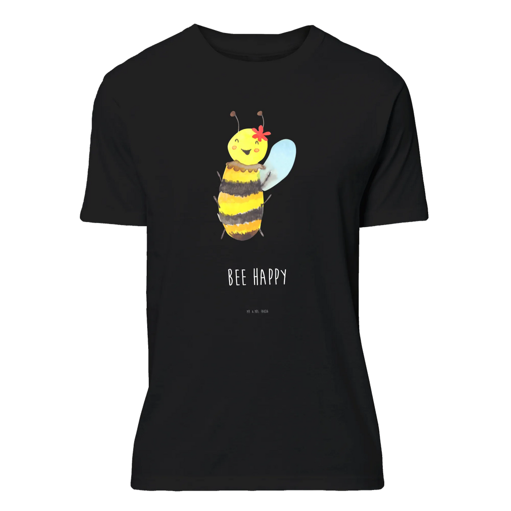 T-Shirt Standard Biene Happy T-Shirt, Shirt, Tshirt, Lustiges T-Shirt, T-Shirt mit Spruch, Party, Junggesellenabschied, Jubiläum, Geburstag, Herrn, Damen, Männer, Frauen, Schlafshirt, Nachthemd, Sprüche, Biene, Wespe, Hummel