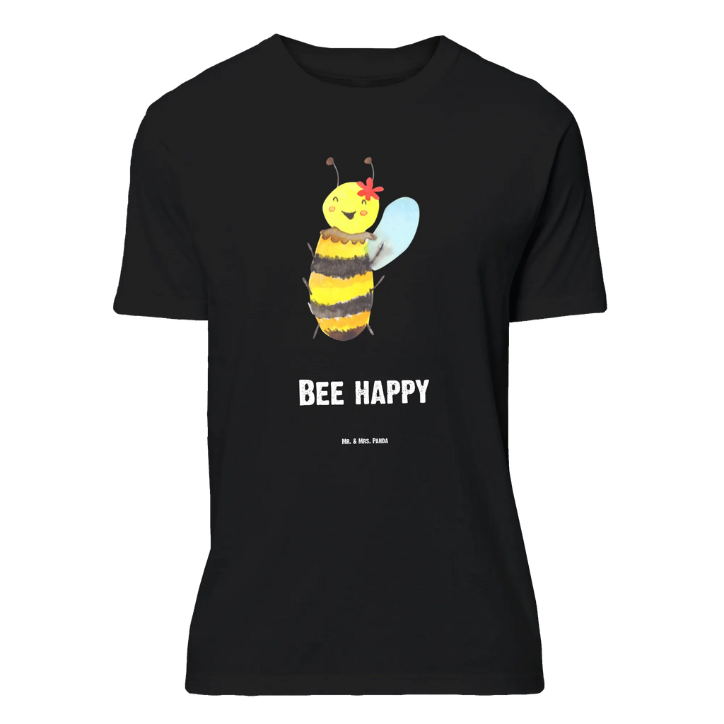 T-Shirt Standard Biene Happy T-Shirt, Shirt, Tshirt, Lustiges T-Shirt, T-Shirt mit Spruch, Party, Junggesellenabschied, Jubiläum, Geburstag, Herrn, Damen, Männer, Frauen, Schlafshirt, Nachthemd, Sprüche, Biene, Wespe, Hummel