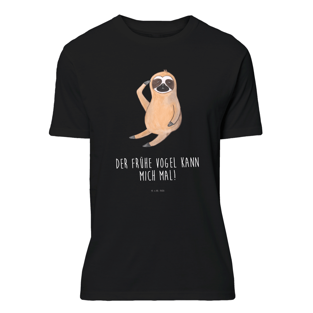 T-Shirt Standard Faultier Vogel T-Shirt, Shirt, Tshirt, Lustiges T-Shirt, T-Shirt mit Spruch, Party, Junggesellenabschied, Jubiläum, Geburstag, Herrn, Damen, Männer, Frauen, Schlafshirt, Nachthemd, Sprüche, Faultier, Faultier Geschenk, Faultier Deko, Faultiere, faul, Lieblingstier, Spinner, früher Vogel, der frühe Vogel, Frühaufsteher, Morgenmuffel, Vogel, Faultierwelt