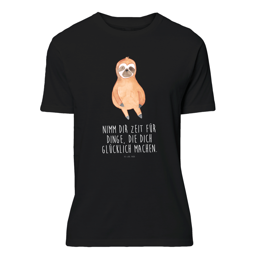 T-Shirt Standard Faultier Zufrieden T-Shirt, Shirt, Tshirt, Lustiges T-Shirt, T-Shirt mit Spruch, Party, Junggesellenabschied, Jubiläum, Geburstag, Herrn, Damen, Männer, Frauen, Schlafshirt, Nachthemd, Sprüche, Faultier, Faultier Geschenk, Faultier Deko, Faultiere, faul, Lieblingstier, Pause, relaxen, Glück, glücklich, zufrieden, happy, Zufriedenheit, Gelassenheit, Ruhe, Frieden