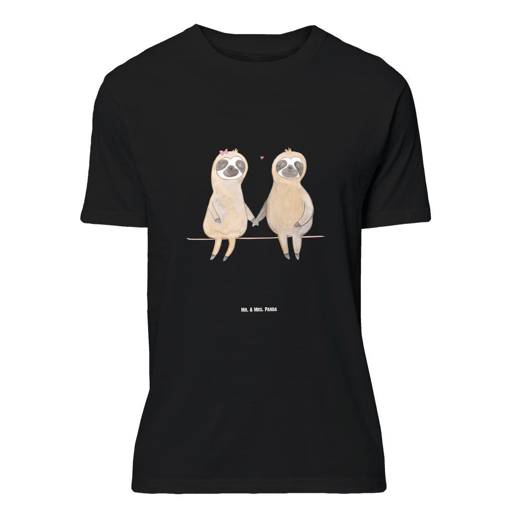 T-Shirt Standard Faultier Pärchen T-Shirt, Shirt, Tshirt, Lustiges T-Shirt, T-Shirt mit Spruch, Party, Junggesellenabschied, Jubiläum, Geburstag, Herrn, Damen, Männer, Frauen, Schlafshirt, Nachthemd, Sprüche, Faultier, Faultier Geschenk, Faultier Deko, Faultiere, faul, Lieblingstier, Liebe, Liebespaar, Faultierliebe, Faultierpärchen, verliebt, verlobt, gemeinsam, relaxen, Pärchen, Beziehung, Langsamkeit