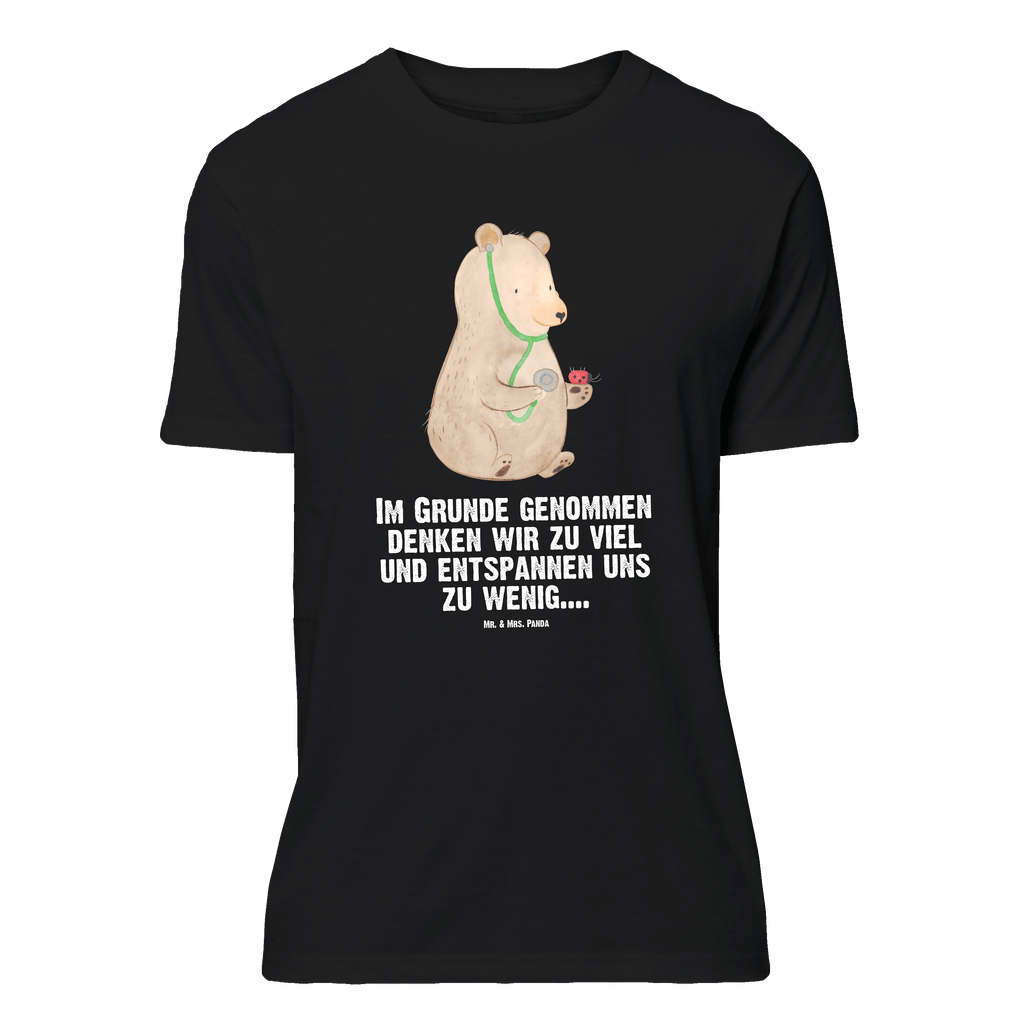 T-Shirt Standard Bär Arzt T-Shirt, Shirt, Tshirt, Lustiges T-Shirt, T-Shirt mit Spruch, Party, Junggesellenabschied, Jubiläum, Geburstag, Herrn, Damen, Männer, Frauen, Schlafshirt, Nachthemd, Sprüche, Bär, Teddy, Teddybär, Arzt, Ärztin, Doktor, Professor, Doktorin, Professorin